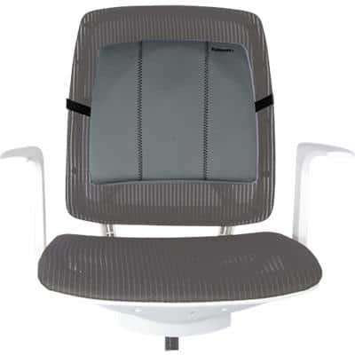 Fellowes Slimline Back Rest Fabric Smart Suites Black