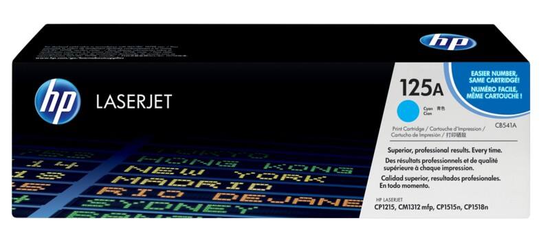 HP 125A Original Toner Cartridge CB541A Cyan