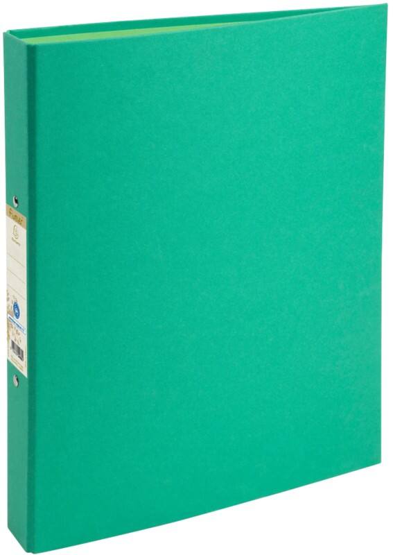 Exacompta Forever 30 mm Lever Arch File Paper, Cardboard A4 2 Rings Dark Green  
