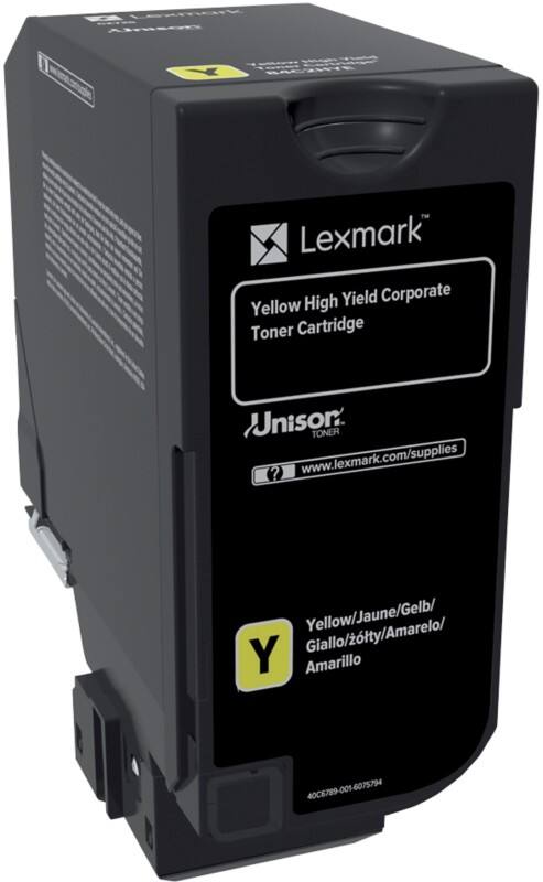 Lexmark Original Toner Cartridge 84C2HYE Yellow