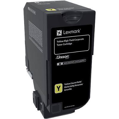 Lexmark 84C2HYE Original Toner Cartridge Yellow
