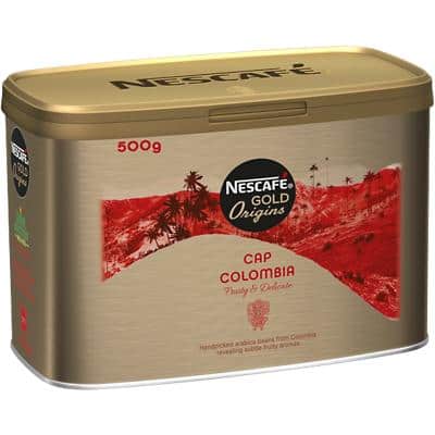 NESCAFÉ Gold Origins Collection Cap Colombia Instant Ground Coffee Tin 500g