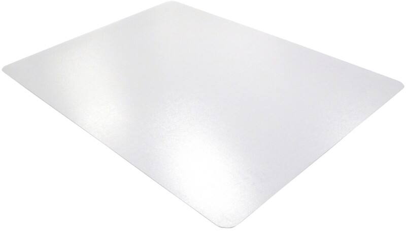 Viking Realspace Premium Chair Mat Polycarbonate Rectangular Transparent 120 x 90 cm Hard Floor