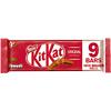 Nestlé KITKAT Original Chocolate Bar No Artificial Colours, Flavours or Preservatives 20.7g Pack of 9