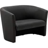 dynamic Sofa Fixed Armrest Black 250 kg Neo 1,230 x 680 x 780 mm