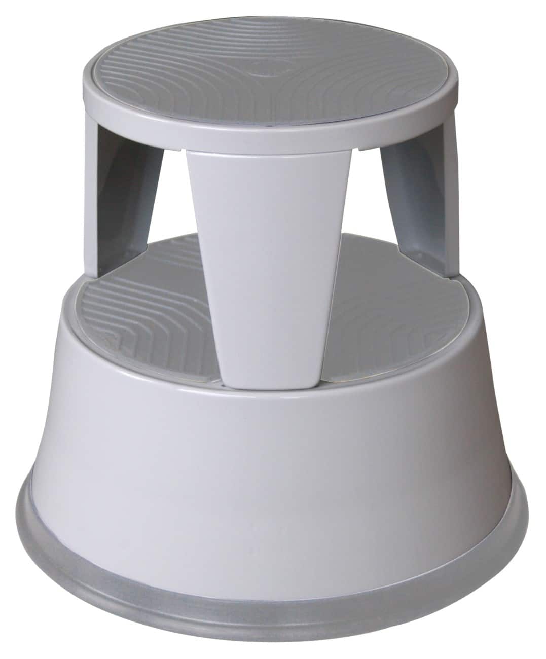 Office Depot Step Stool Two Step Grey 43.4 x 41.4 cm