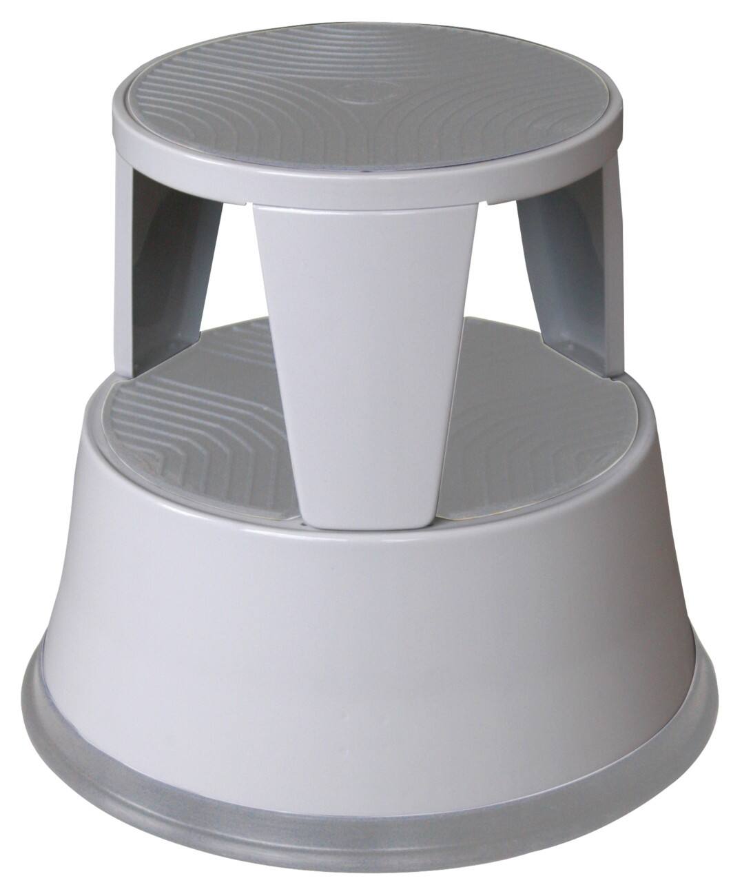 Office Depot Step Stool Two Step Grey 43.2 x 41.4 cm