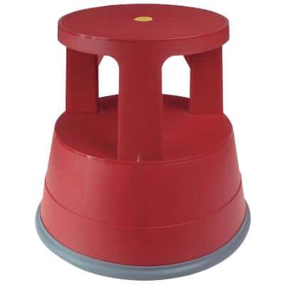 Office Depot Step Stool Two Step Red 43.2 x 41.4 cm