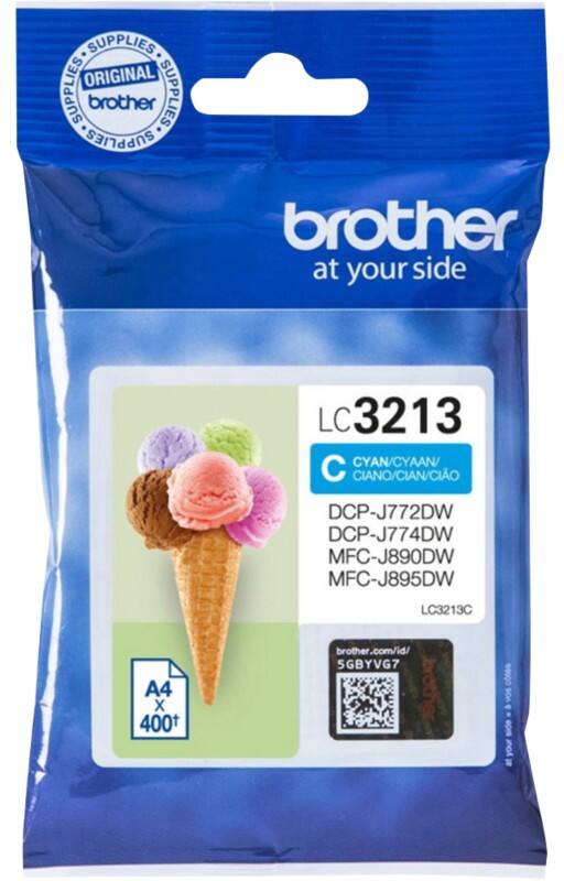 Brother LC-3213C Original Ink Cartridge Cyan