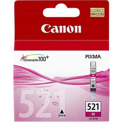 Canon CLI-521M Original Ink Cartridge Magenta