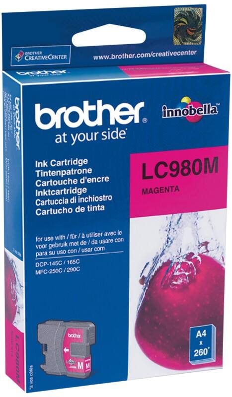 Brother LC980M Original Ink Cartridge Magenta