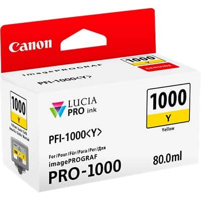 Canon PFI-1000Y Original Ink Cartridge Yellow