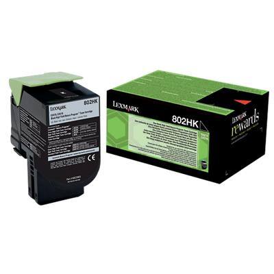 Lexmark Original Toner Cartridge 80C2HK0 Black