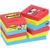Post-it Super Sticky Notes 47.6 x 47.6 mm Bora Bora Assorted Colours 12 Pads of 90 Sheets