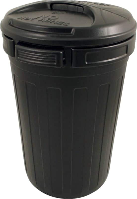 Bentley Plastic Bin With Lid 80L 47 x 35 x 70cm Black