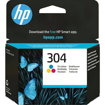 HP 304 Original Ink Cartridge N9K05AE Cyan, Magenta, Yellow