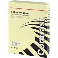 Office Depot Coloured Paper A4 160gsm Yellow 250 Sheets