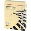 Office Depot A4 Coloured Paper Cream 160 gsm Smooth 250 Sheets