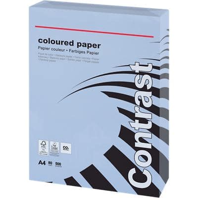 Office Depot A4 Coloured Paper Lilac 80 gsm Smooth 500 Sheets