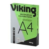 Viking Contrast A4 Coloured Paper Green 80 gsm 500 Sheets