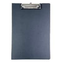 Viking Foldover Clipboard Foolscap PVC (Polyvinyl Chloride) Black Portrait