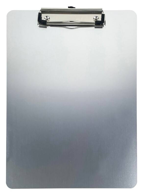 Viking Clipboard A4 Aluminium Silver Portrait