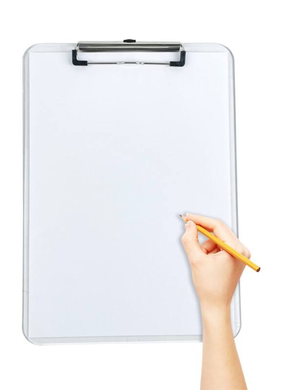 Viking Clipboard A4 Plastic Transparent Portrait