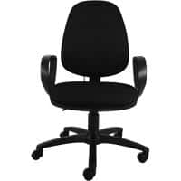 Energi-24 Basic Tilt Ergonomic Office Chair with Adjustable Seat Air Support Black