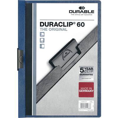 DURABLE Clip File Duraclip 60 Dark Blue