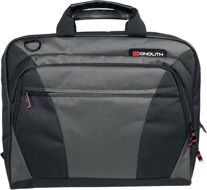 Monolith Laptop Bag 2400 40 x 7 x 32 cm Black, Grey