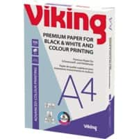 Viking Advanced Colour Printing A4 Printer Paper 100 gsm Smooth White 500 Sheets