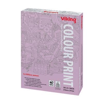 Viking A4 Printer Paper 100 gsm White 500 Sheets