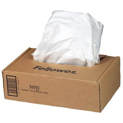 Fellowes Shredder Wastebags 165L Pack of 50