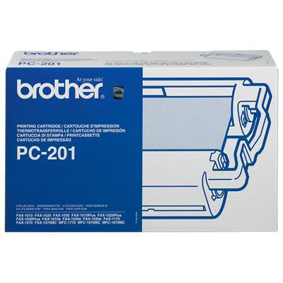 Brother Ribbon PC-201 9 x 5 x 7.9 cm Black