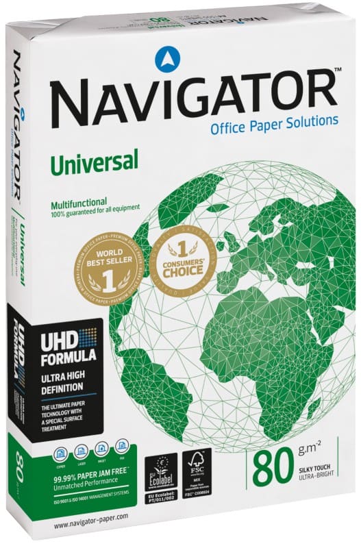 Navigator Universal A3 Printer Paper 80 gsm Smooth White 500 Sheets