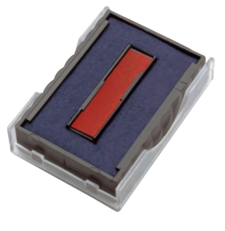 Trodat Refill Ink Pad 6/4750/2 Red, Blue Pack of 2