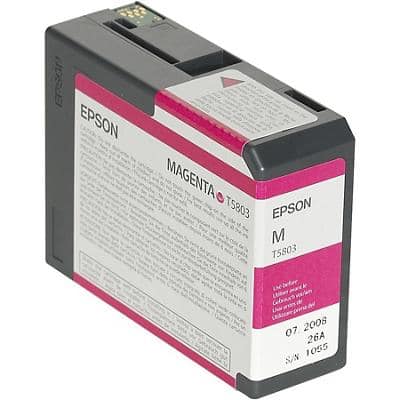 Epson T5803 Original Ink Cartridge C13T580300 Photo Magenta