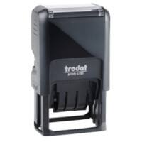 Trodat Printy 4750 Paid Date Self-Inking Stamp 41 x 24mm Black