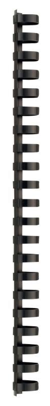 GBC Binding Combs CombBind A3 19 mm 165 Sheets Plastic Black Pack of 100