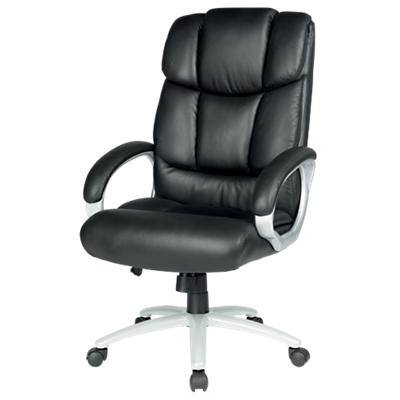 Realspace Executive Chair Helsinki Bonded leather Black