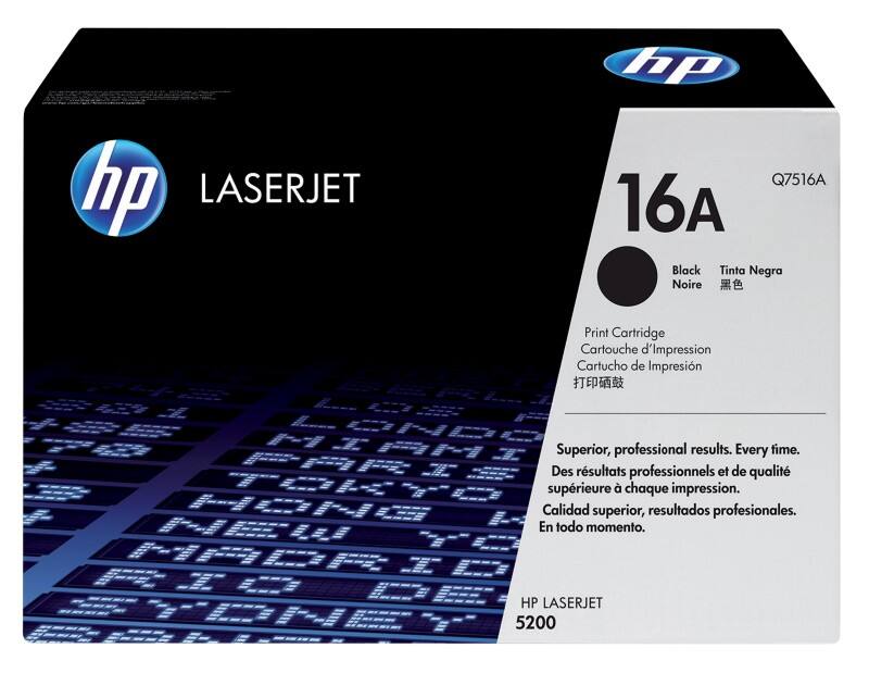 HP 16A Original Toner Cartridge Q7516A Black