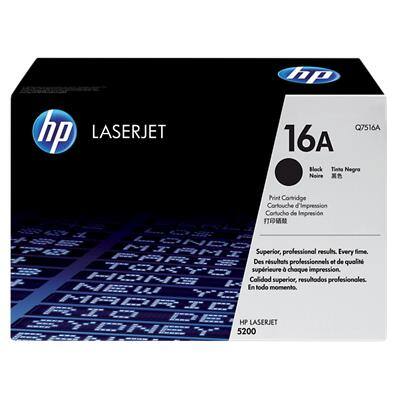 HP 16A Original Toner Cartridge Q7516A Black