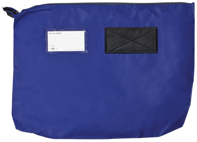 Val-U-Mail Mailing Pouch 350 x 490mm Zip Blue