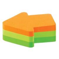 Post-it Sticky Notes Cube 70 x 70 mm Arrow Assorted Colours 225 Sheets