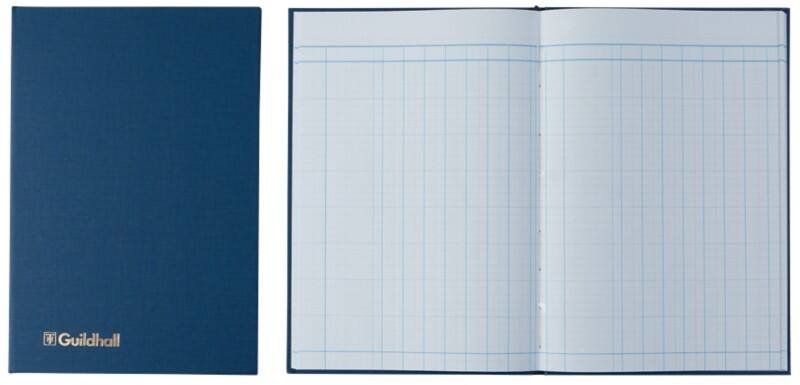 Guildhall Account Book 31/3Z 3 Cash Columns 80 Pages 40 Sheets