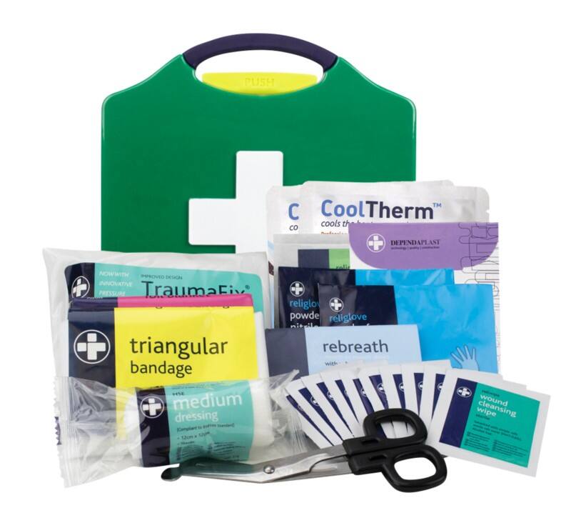 Reliance Medical First Aid Kit Compact 7.99 x 6.5 x 8.27 cm