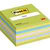 Post-it Sticky Notes Cube 76 x 76 mm Assorted 450 Sheets