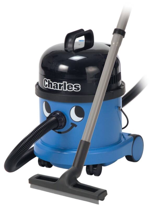 Numatic Charles Charles CVC370 Vacuum Cleaner Black, Blue