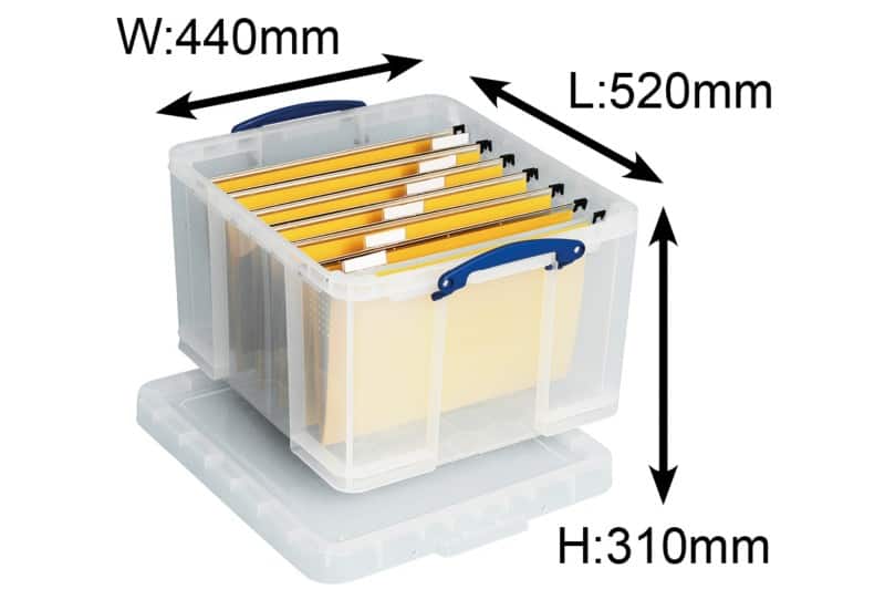 Really Useful Box Plastic Storage 42 Litre  440 x 520 x 310 mm