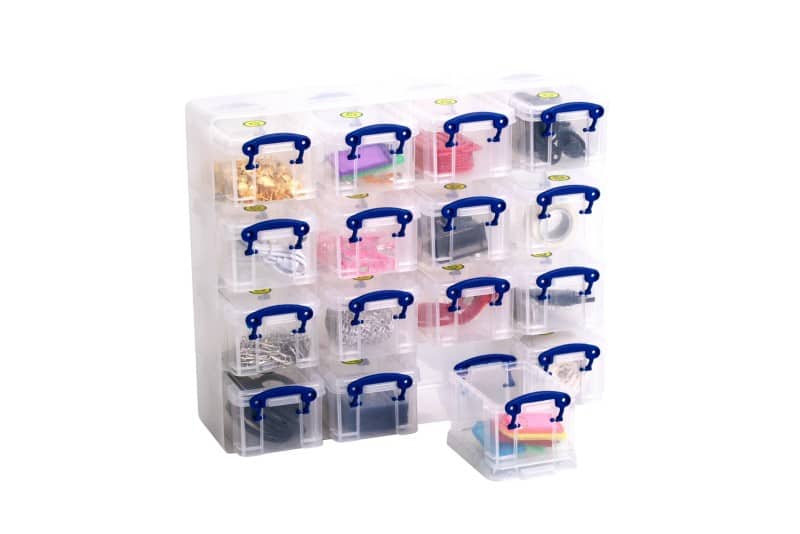 Really Useful Box Storage Box 0.3 L Transparent 37.5 x 12.5 x 31 cm